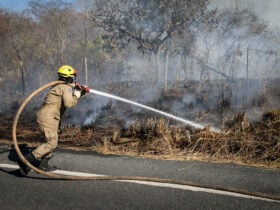 Bombeiros de Mato Grosso combatem a 27 incêndios nesta quinta-feira (19)