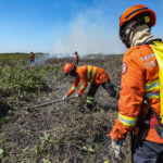 Combate à incêndios no Mato Grosso